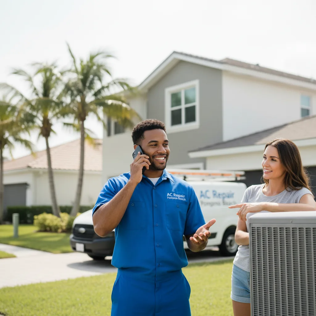 AC Repair Pompano Beach customer support in Austinburg